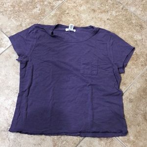 purple t-shirt from tillys